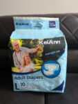 KeiAnn Premium Adult Diapers – Size L (10 Pieces)