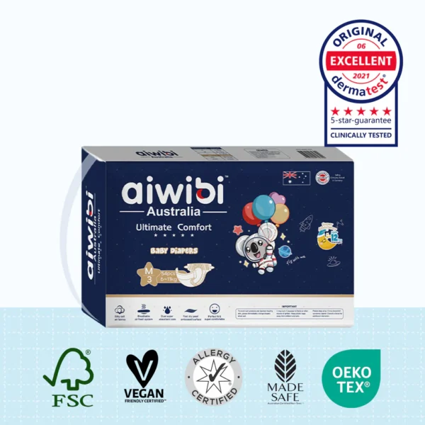 aiwibi Ultimate Comfort M Belt(6-11kg) 54pcs