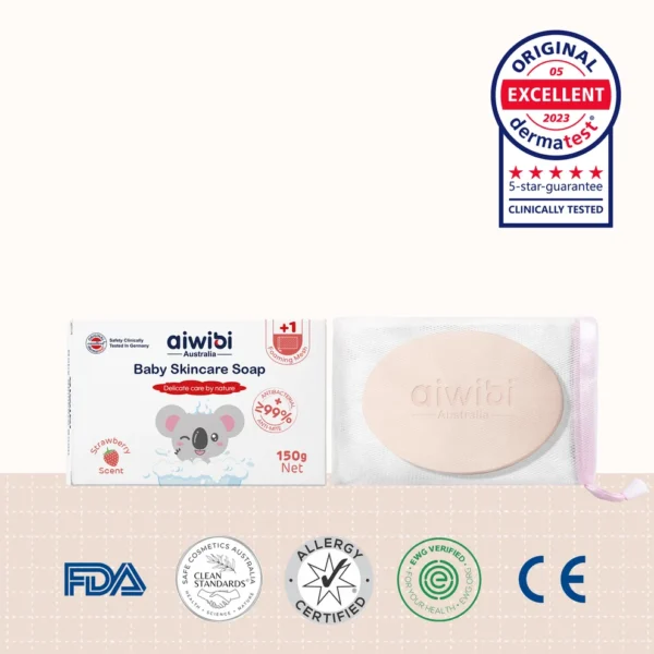 Baby Skincare Milk Soap
