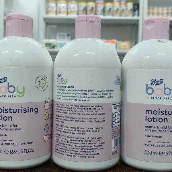 Boots baby moisturising lotion 500ml