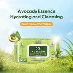 Fresh Organic Care Avocado Wipes - Image 2