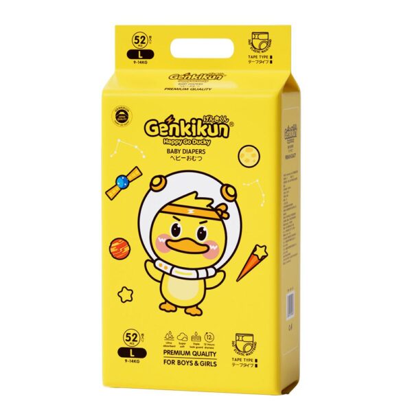 Genkikun Premium Baby Diaper Pant L (9-14kg)