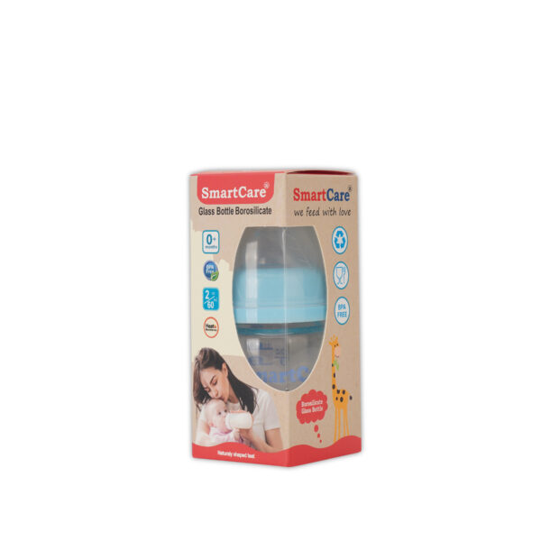 SmartCare Borosilicate Glass Bottle (60 ml)