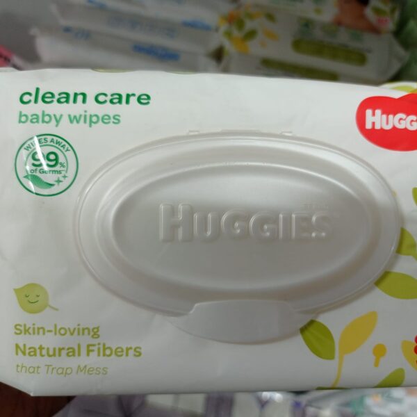 Huggies Clean care baby wipes(80pcs)