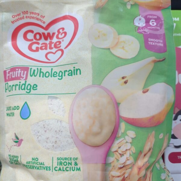 Fruity Wholegrain porridge (Just add water)(0-6 months)