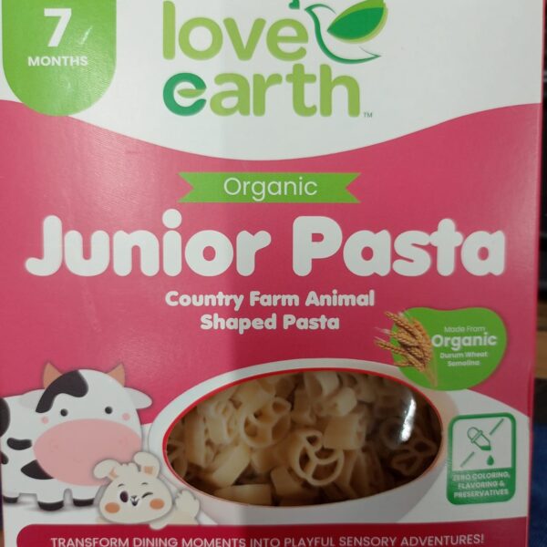 Organic Junior Pasta