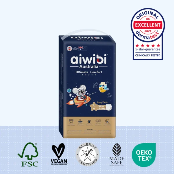 aiwibi Ultimate Comfort L Pant(9-14kg) 44pcs