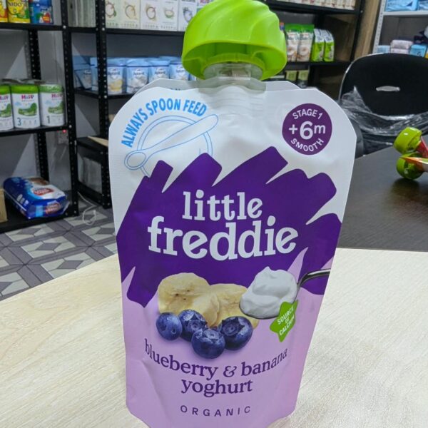 Little Freddie Organic blueberry & banana yoghurt 6m+ 100 gm
