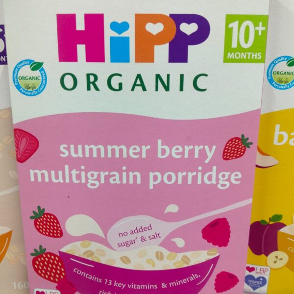 HiPP Summer Berry Porridge – 200 gm (6+month)