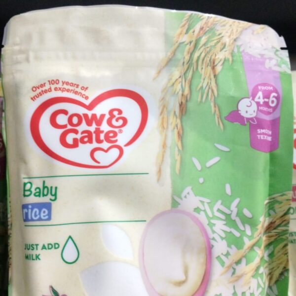 Cow & Gate Rice Porridge (4-6m+) – 100 gm