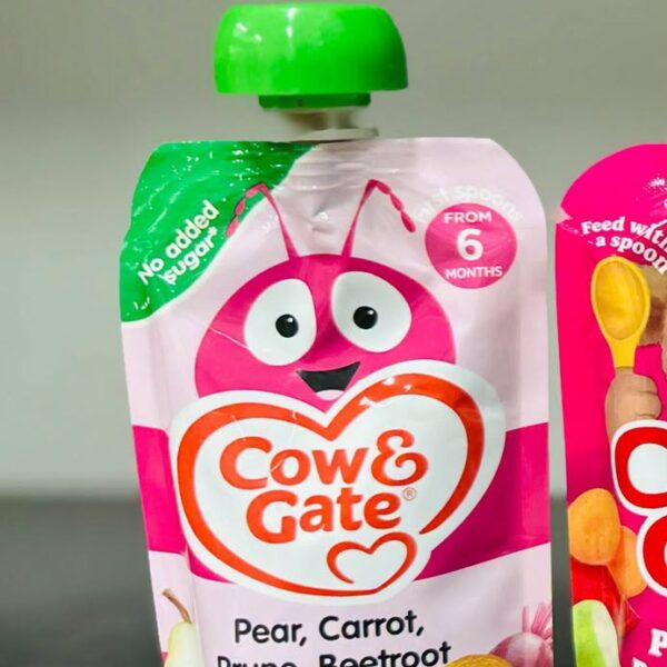 Cow & Gate Pear, Carrot, Purne, Beetroot 6m+ 100 gm ( New Addition)