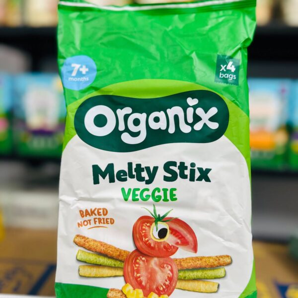 Organix Melty Stix Veggie Baked not Fried  (No artificial colour or flavours)(7m+)