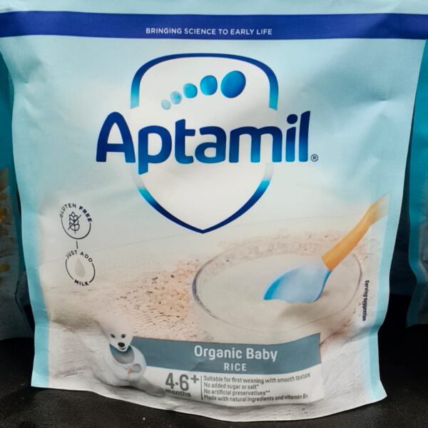 Aptamil organic baby rice porridge (4-6m )=100gm